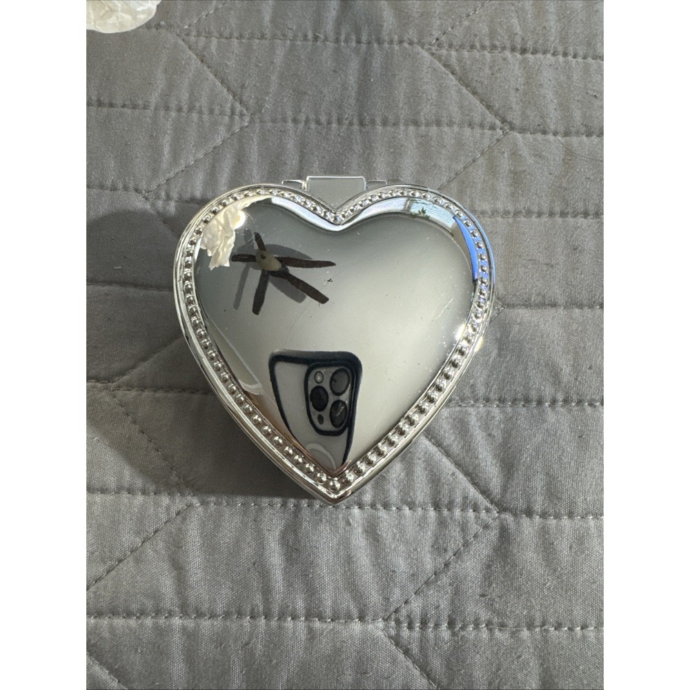 Trinket Box Things Remembered 2.5" Heart‎ Shaped Jewelry Box